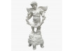 Купить Скульптура из мрамора S_24 Ангелочек с венком